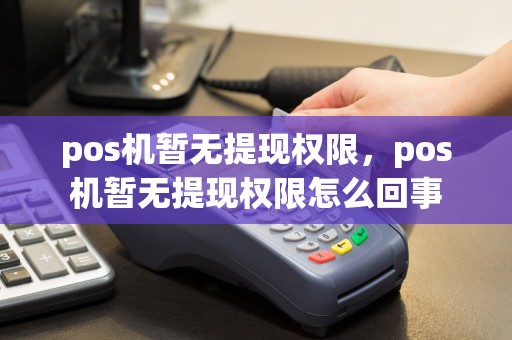 pos机暂无提现权限，pos机暂无提现权限怎么回事