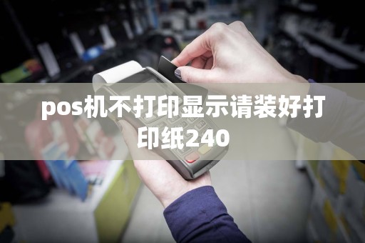 pos机不打印显示请装好打印纸240