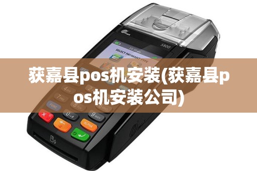 获嘉县pos机安装(获嘉县pos机安装公司)