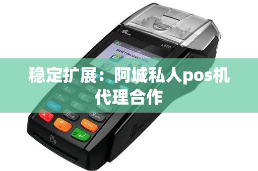 稳定扩展：阿城私人pos机代理合作