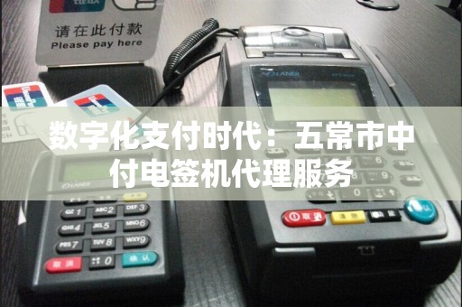 数字化支付时代：五常市中付电签机代理服务