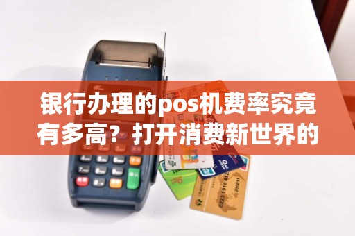 银行办理的pos机费率究竟有多高？打开消费新世界的门票！
