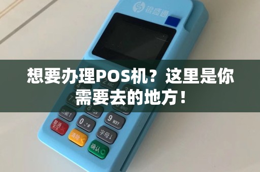 想要办理POS机？这里是你需要去的地方！  第1张