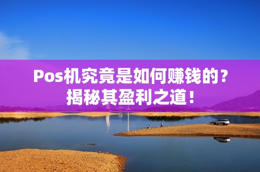 Pos机究竟是如何赚钱的？揭秘其盈利之道！