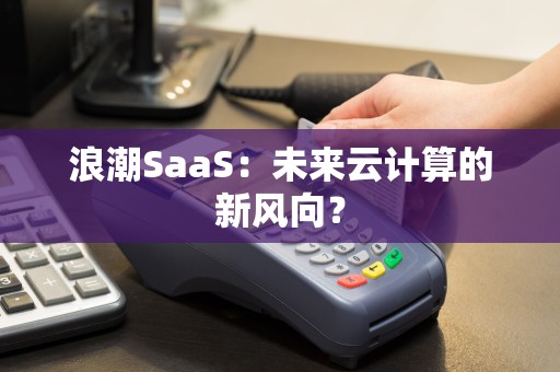 浪潮SaaS：未来云计算的新风向？  第1张