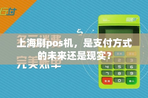 上海刷pos机，是支付方式的未来还是现实？
