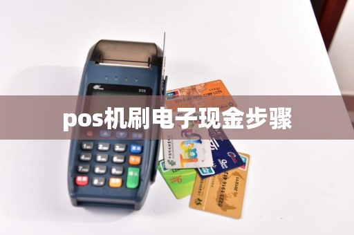 pos机刷电子现金步骤