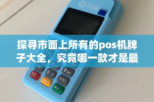 探寻市面上所有的pos机牌子大全，究竟哪一款才是最值得选择的？