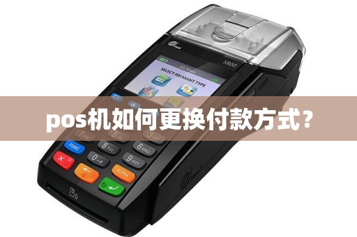 pos机如何更换付款方式？  第1张