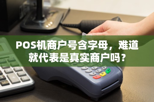POS机商户号含字母，难道就代表是真实商户吗？