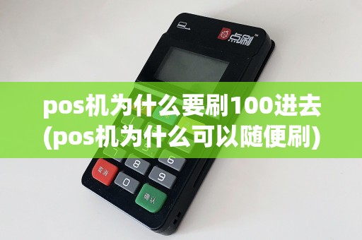 pos机为什么要刷100进去(pos机为什么可以随便刷)