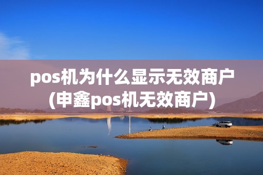 pos机为什么显示无效商户(申鑫pos机无效商户)