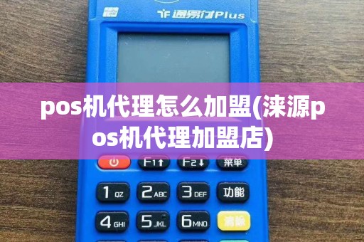 pos机代理怎么加盟(涞源pos机代理加盟店)