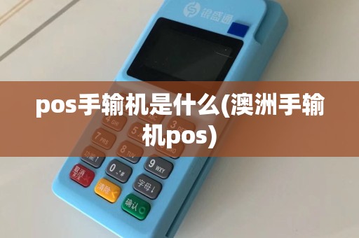 pos手输机是什么(澳洲手输机pos)