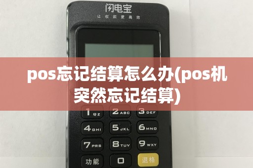 pos忘记结算怎么办(pos机突然忘记结算)  第1张