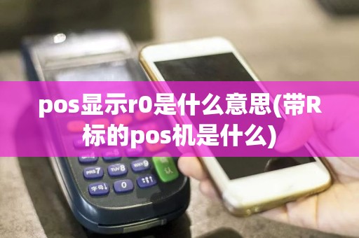 pos显示r0是什么意思(带R标的pos机是什么)