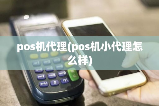 pos机代理(pos机小代理怎么样)