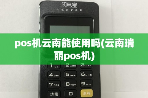 pos机云南能使用吗(云南瑞丽pos机)