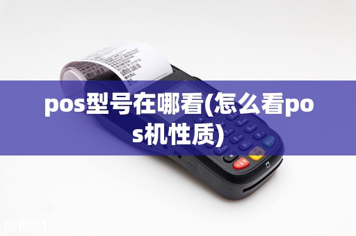 pos型号在哪看(怎么看pos机性质)