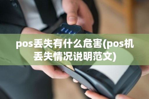 pos丢失有什么危害(pos机丢失情况说明范文)
