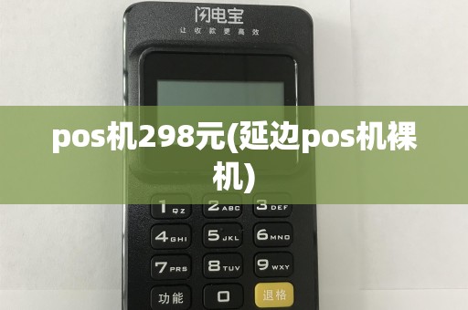 pos机298元(延边pos机裸机)