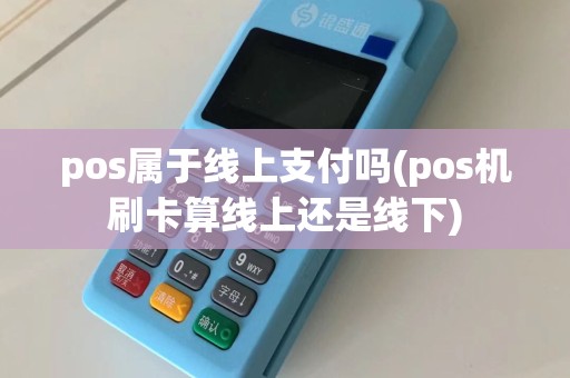 pos属于线上支付吗(pos机刷卡算线上还是线下)