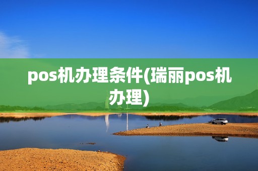 pos机办理条件(瑞丽pos机办理)  第1张