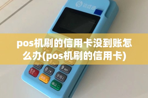 pos机刷的信用卡没到账怎么办(pos机刷的信用卡)