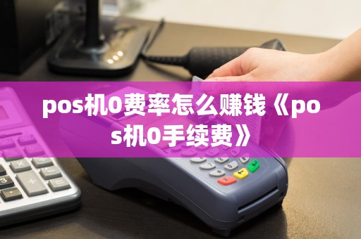 pos机0费率怎么赚钱《pos机0手续费》