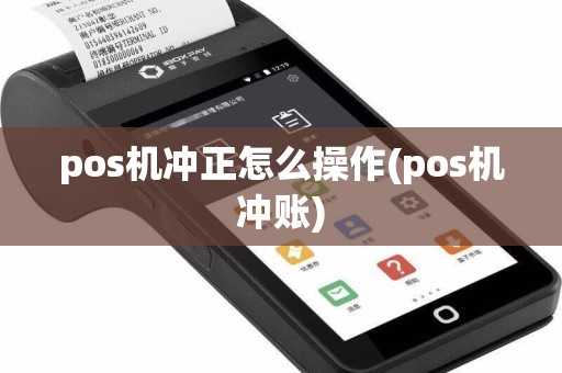 pos机冲正怎么操作(pos机冲账)