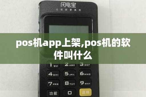 pos机app上架,pos机的软件叫什么  第1张