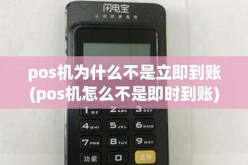 pos机为什么不是立即到账(pos机怎么不是即时到账)