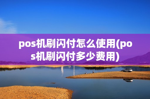 pos机刷闪付怎么使用(pos机刷闪付多少费用)