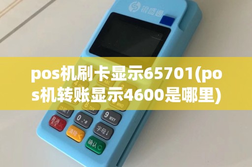 pos机刷卡显示65701(pos机转账显示4600是哪里)