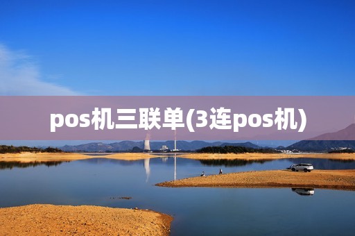 pos机三联单(3连pos机)