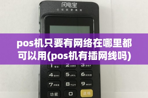 pos机只要有网络在哪里都可以用(pos机有插网线吗)  第1张