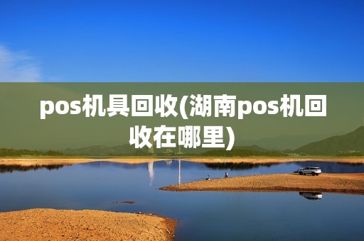 pos机具回收(湖南pos机回收在哪里)