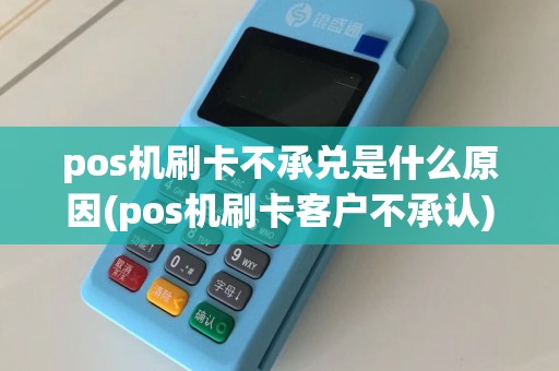 pos机刷卡不承兑是什么原因(pos机刷卡客户不承认)  第1张