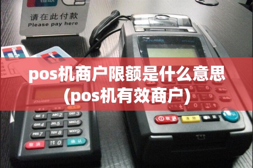 pos机商户限额是什么意思(pos机有效商户)