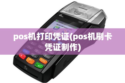pos机打印凭证(pos机刷卡凭证制作)