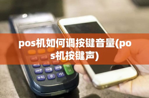 pos机如何调按键音量(pos机按键声)
