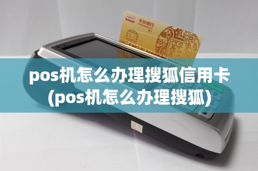 pos机怎么办理搜狐信用卡(pos机怎么办理搜狐)