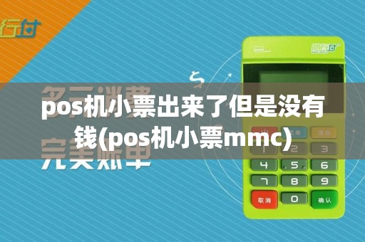 pos机小票出来了但是没有钱(pos机小票mmc)