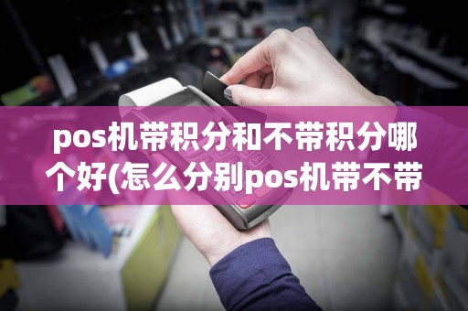pos机带积分和不带积分哪个好(怎么分别pos机带不带积分)
