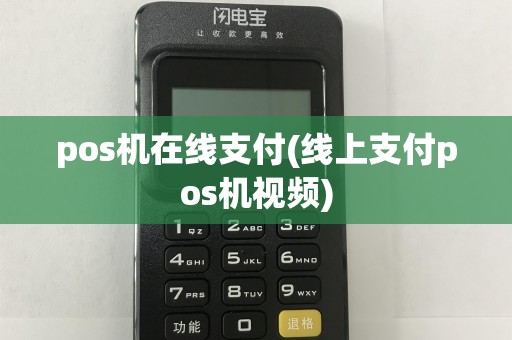 pos机在线支付(线上支付pos机视频)