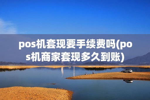 pos机套现要手续费吗(pos机商家套现多久到账)