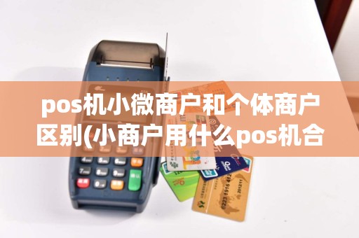pos机小微商户和个体商户区别(小商户用什么pos机合适)