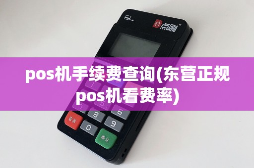 pos机手续费查询(东营正规pos机看费率)