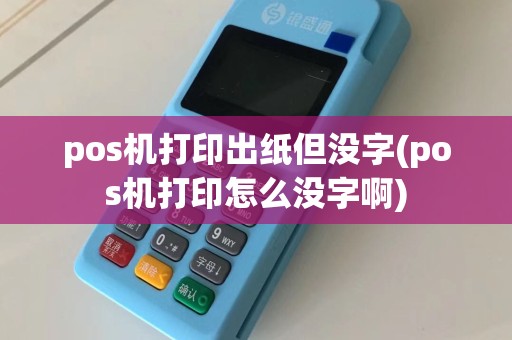 pos机打印出纸但没字(pos机打印怎么没字啊)  第1张