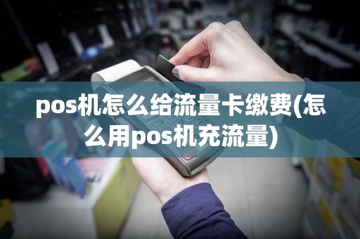 pos机怎么给流量卡缴费(怎么用pos机充流量)